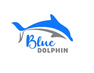 Projekt graficzny logo dla firmy online Blue Dolphin